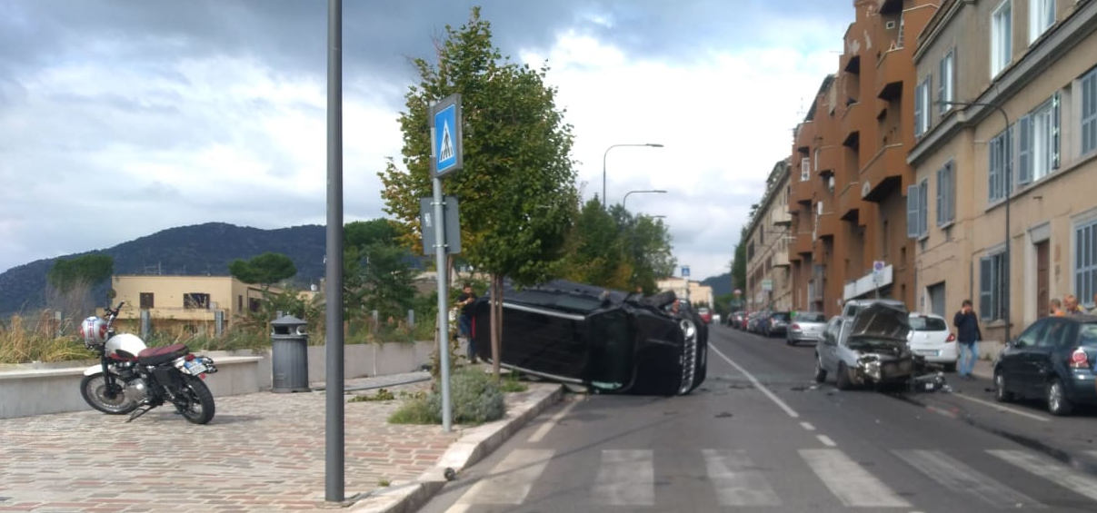 Tivoli Grave incidente su Via Tiburtina,