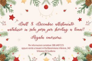 Emozioni sotto l’albero: la top 3 dei regali più originali allo studio Fotografico SDM di Villanova