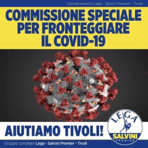 Lega ed Amore per Tivoli chiedono una commissione consiliare per gestire la pandemia