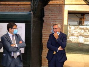 Il Dg della Roma 5 Santonocito e l'assessore regionale alla Sanità D'Amato