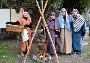 Una delle immagini dell'edizione 2015 del Presepe Vivente del Duomo. Foto Facebook