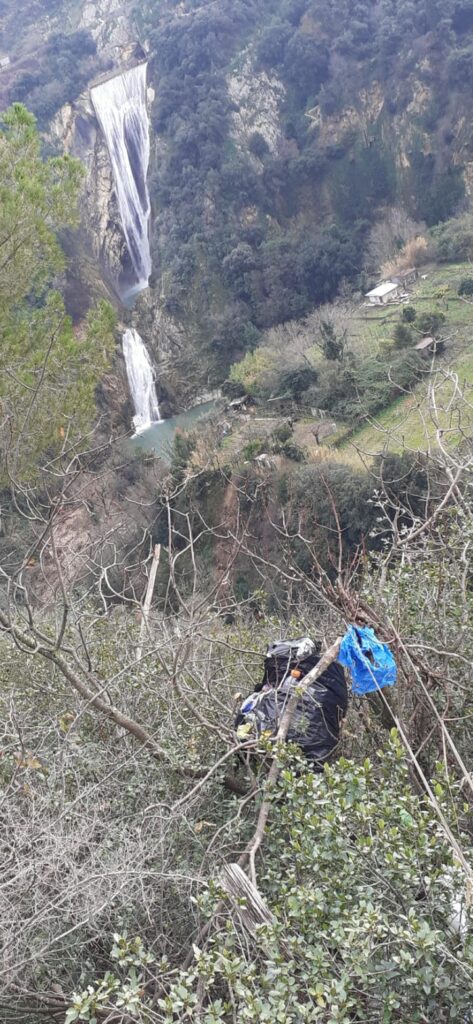 Cascata di Tivoli, deturpato uno dei belvedere