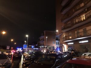 Capodanno, incendio a Setteville di Guidonia