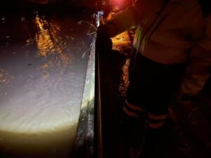 Maltempo a Tivoli, sotto controllo i fossi ed il fiume Aniene